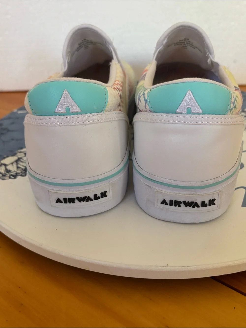 Airwalk pastel rainbow